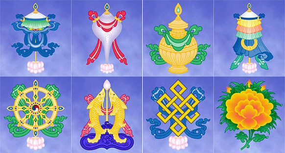 major symbols of buddhism